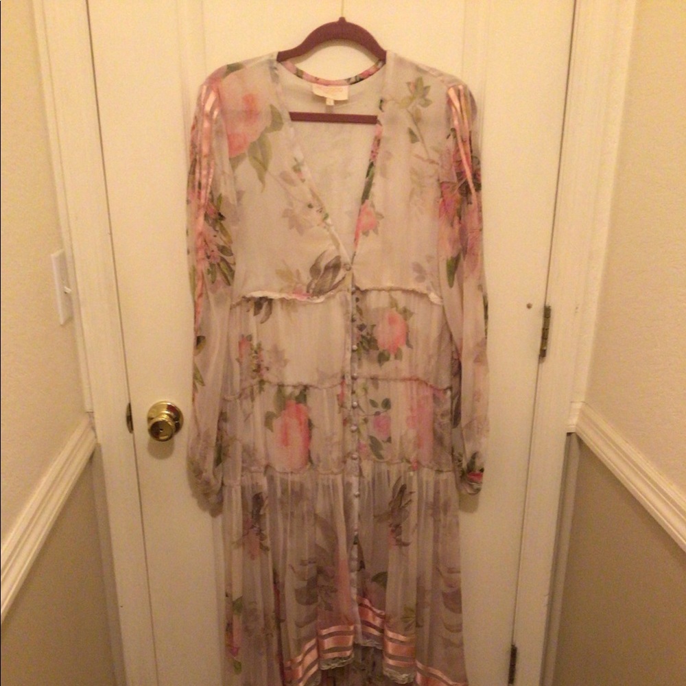 Rococo Sand high low maxi..romantic dress